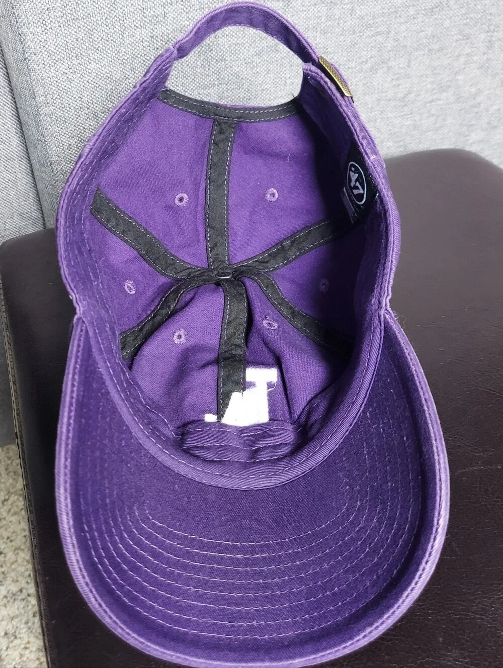 Los Angeles Dodgers Purple Clean Up Baseball Hat With Adjustable Straps